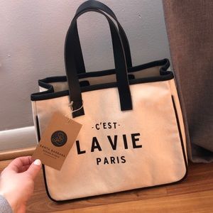 Santa Barbara Mini Canvas Tote